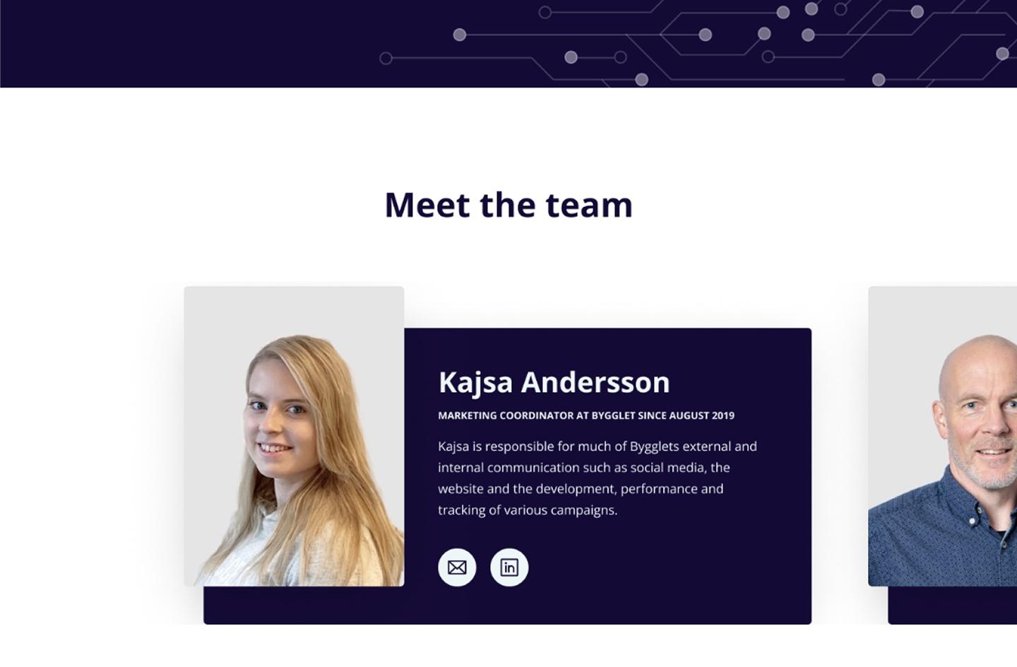 SmartCraft meet the team page